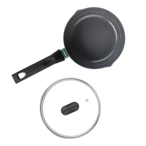 PureCook Ceramic Non-Stick Saucepan 20cm with Glass Lid