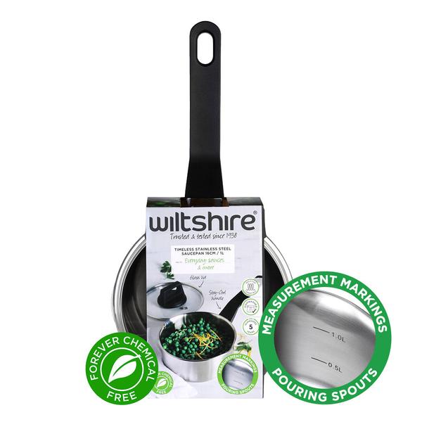 Timeless Saucepan 16cm with Glass Lid