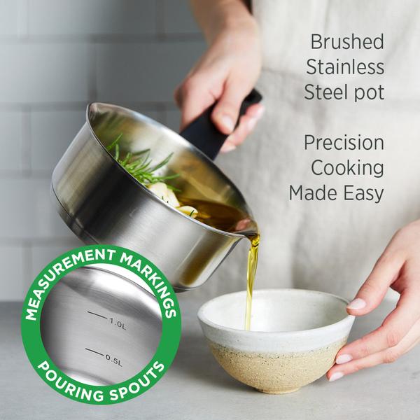 Timeless Saucepan 16cm with Glass Lid