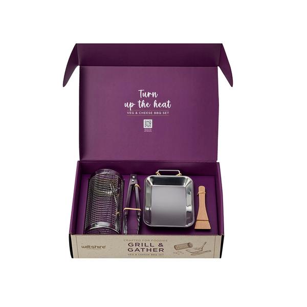 Crafted for Foodies Grill & Gather Veg & Cheese BBQ Set
