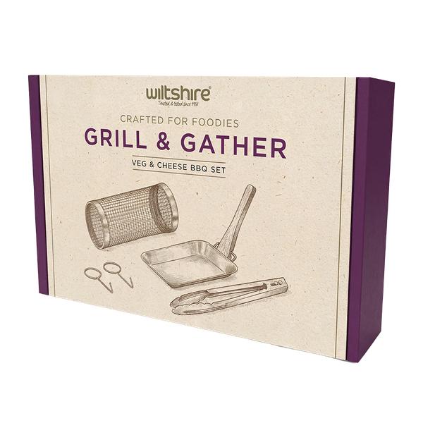 Crafted for Foodies Grill & Gather Veg & Cheese BBQ Set