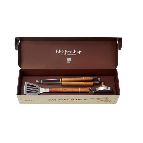Crafted for Foodies Backyard Classics BBQ & Burger Set