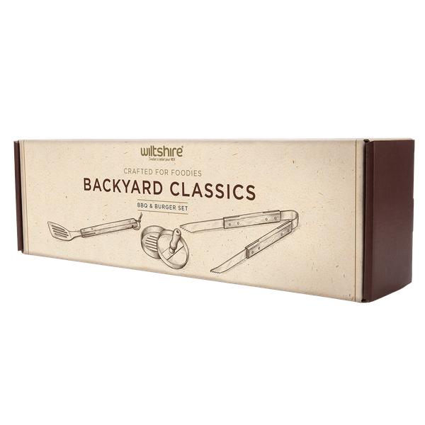 Crafted for Foodies Backyard Classics BBQ & Burger Set