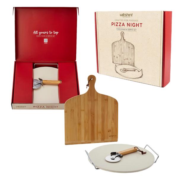 Crafted for Foodies Pizza Night Pizza Make & Serve Set