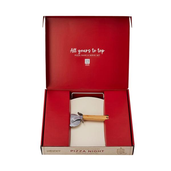 Crafted for Foodies Pizza Night Pizza Make & Serve Set