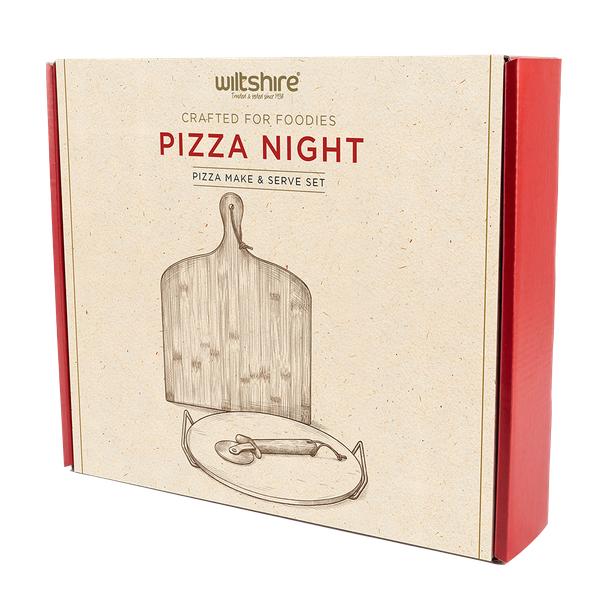 Crafted for Foodies Pizza Night Pizza Make & Serve Set