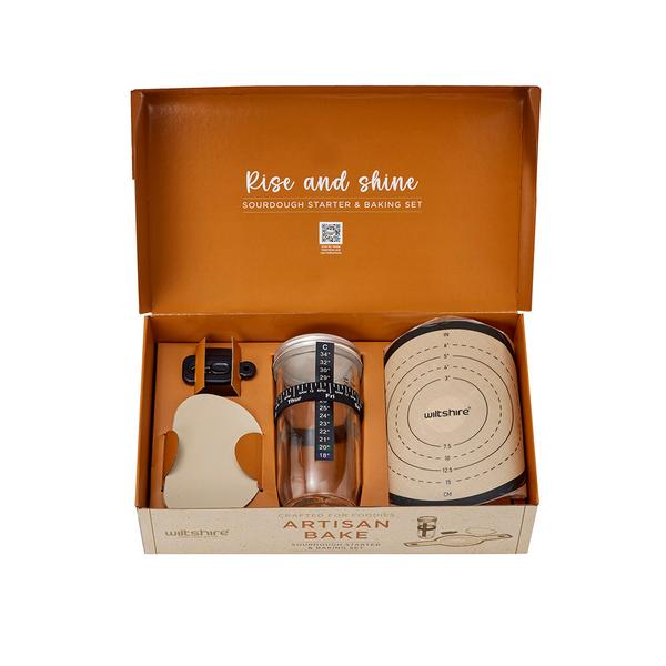 Crafted for Foodies Artisan Bake Sourdough Starter & Baking Set