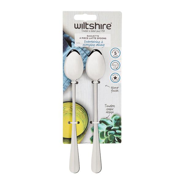Baguette Latte Spoon 4 Piece