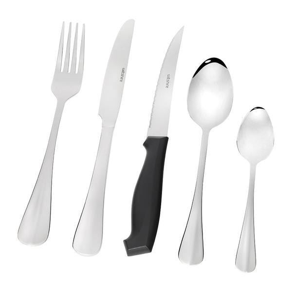 Baguette Cutlery Set with Steak Knives 50 Piece