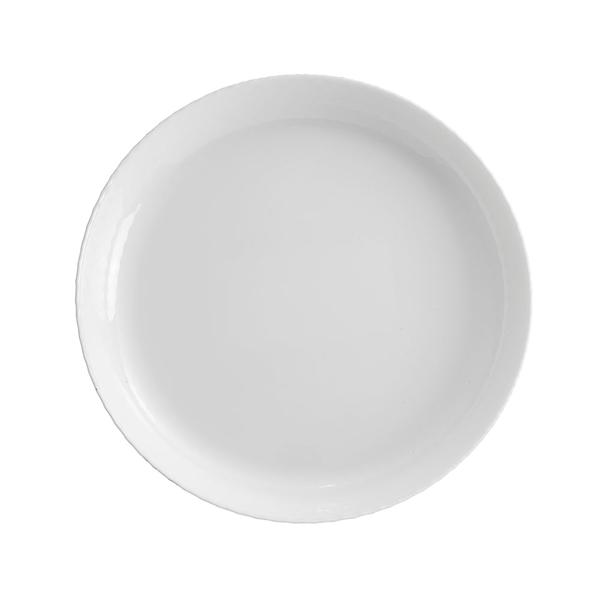 Diamond White Tempered Glass Dinner Plate 25cm x 2.9cm