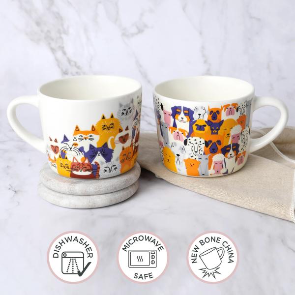 'Dog Pack' Printed Mug 400ml