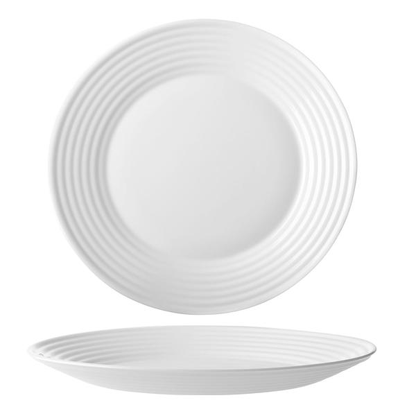 Pearl Ripple Tempered Glass 12 Piece Dinner Set