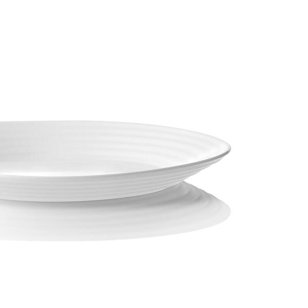 Pearl Ripple Tempered Glass 12 Piece Dinner Set