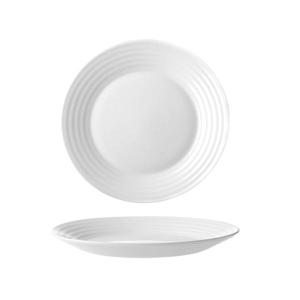 Pearl Ripple Tempered Glass 12 Piece Dinner Set
