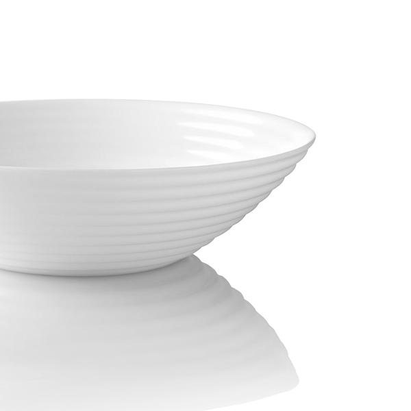 Pearl Ripple Tempered Glass 12 Piece Dinner Set