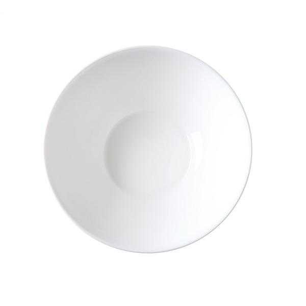 White Coupe Tempered Glass 12 Piece Dinner Set