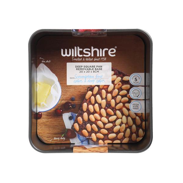 Easybake Loose Base Heavy Duty Square Cake Pan