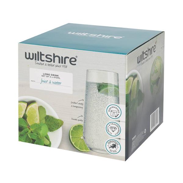 Allegra Long Drink Tumblers 470ml Set of 4