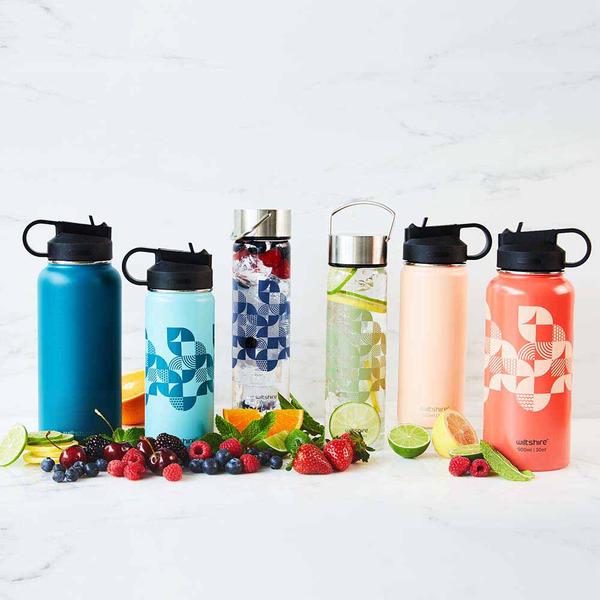 Insulated Stainless Steel Water Bottle Aqua 500ml