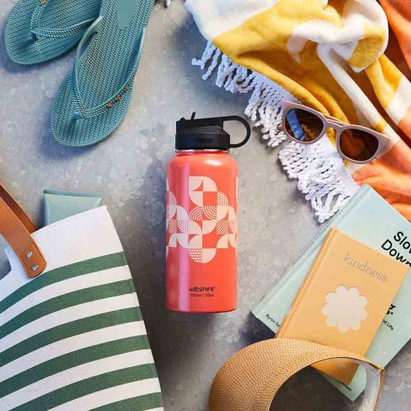 Insulated Stainless Steel Water Bottle Flamingo 900ml