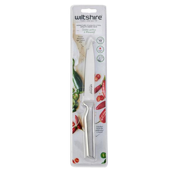 Signature Stainless Steel Utility Knife 13cm