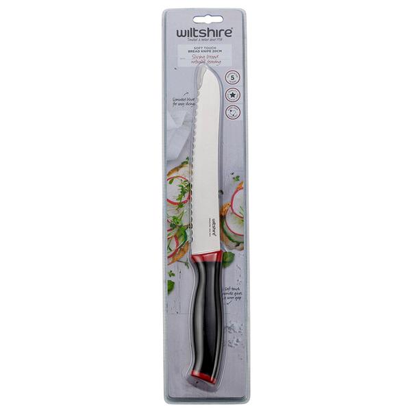 Soft Touch Bread Knife 20cm