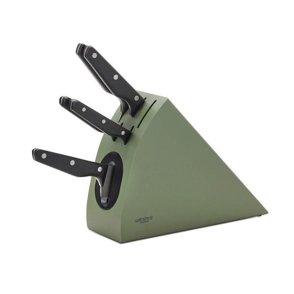 Staysharp Triple Rivet Sage Radius Knife Block Set 6 Piece