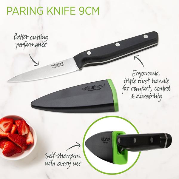 Staysharp Triple Rivet Paring Knife 9cm