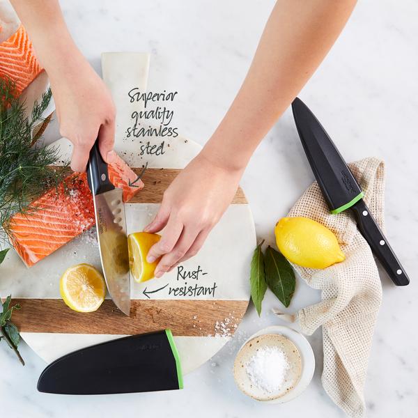 Staysharp Triple Rivet Duo Set Santoku & Utility Knife 2 Piece