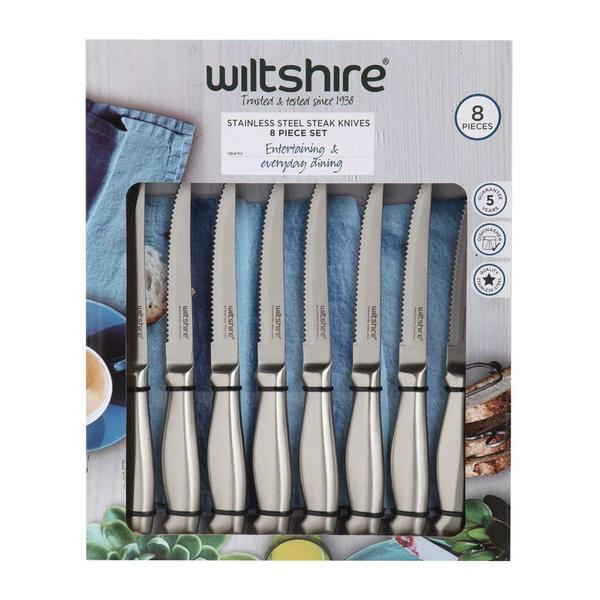 Stainless Steel Steak Knife 8 Piece Box