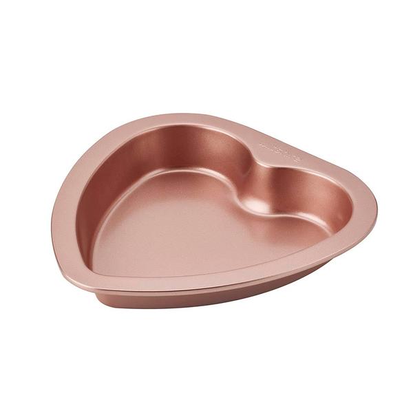 Rose Gold Heart Pan