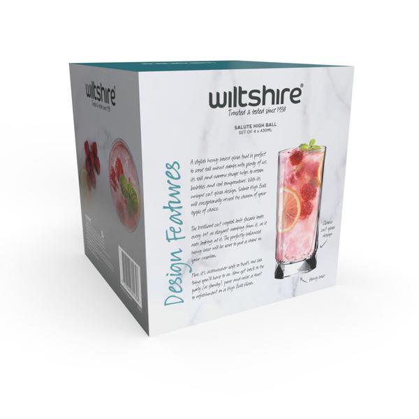 Salute Highball 430ml 4 Pack