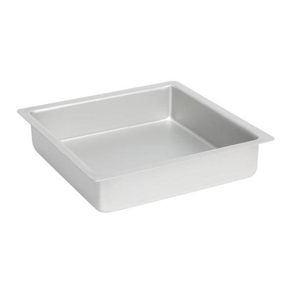 Silver Anodised Square Pan 20cm