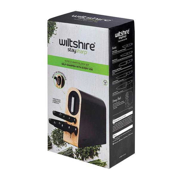 Triple Rivet Knife Block Set 6 Piece