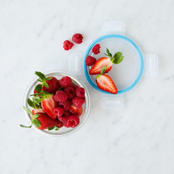 Glass Food Container Round 950ml