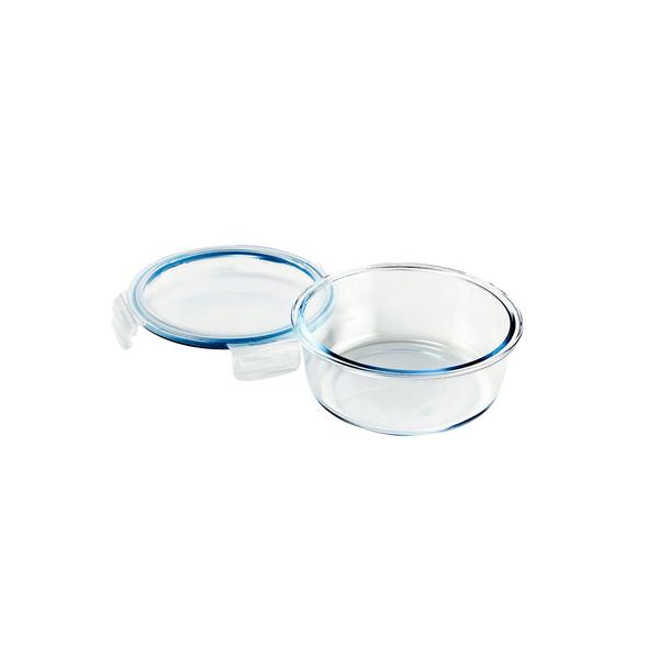 Glass Food Container Round 950ml