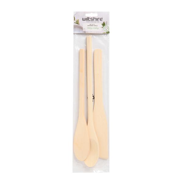 Wooden Utensils Set of 3