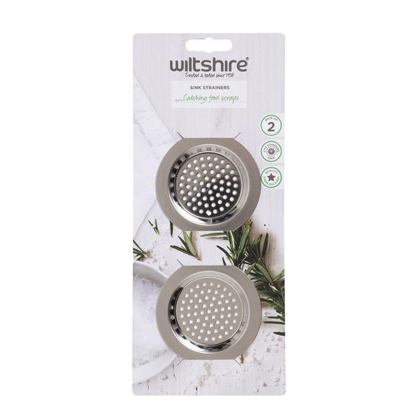 Stainless Steel Sink Strainers Set of 2