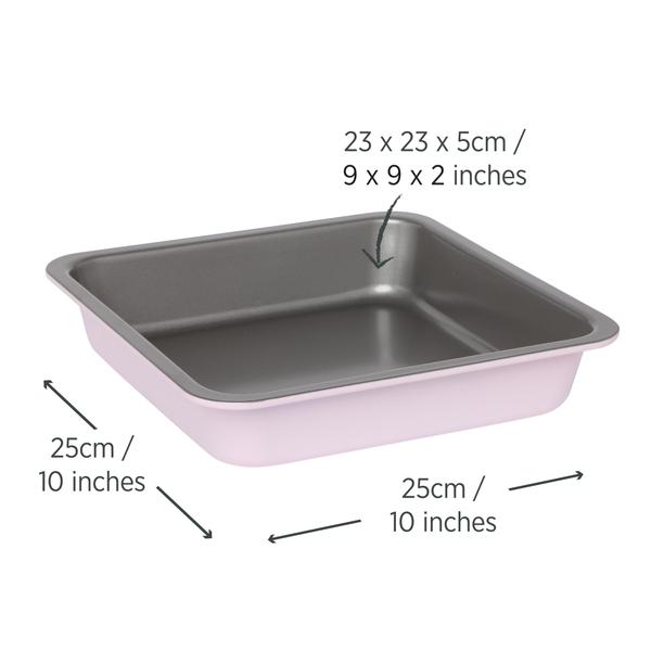 Two Tone Square Cake Pan 23cm