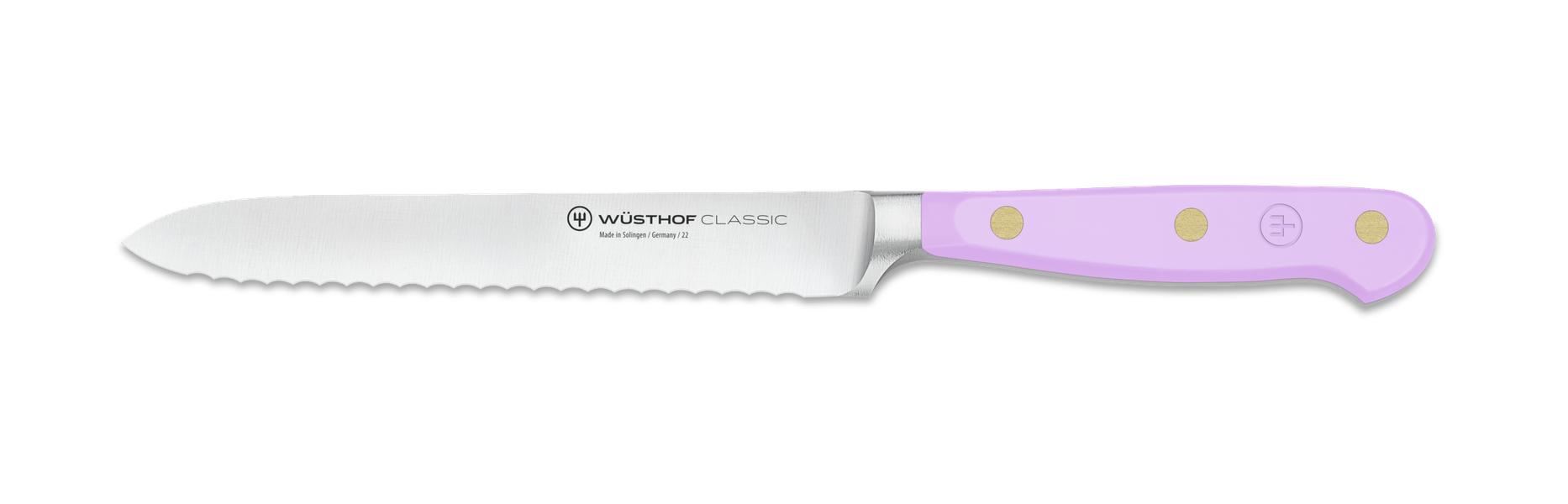 Purple Yam Serrated Utility Knife 14cm