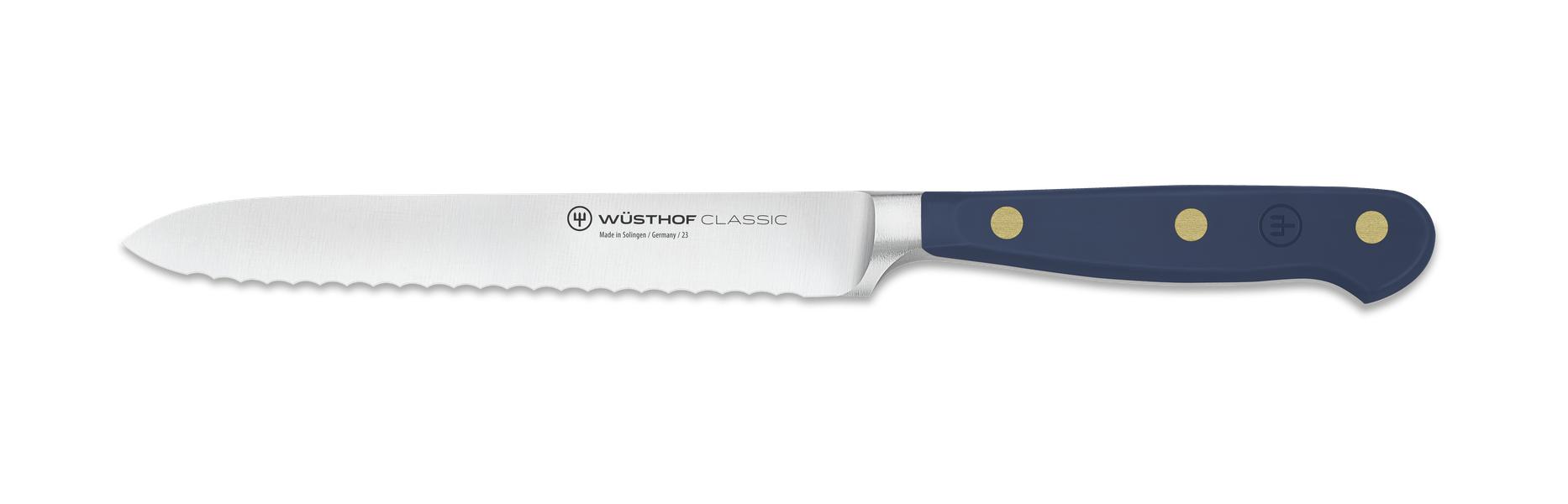 Wild Blueberry Serrated Utility Knife 14cm