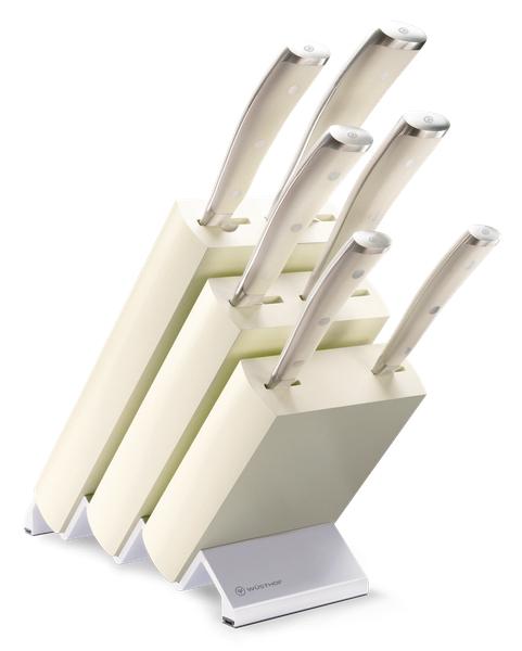 Crème Knife Block 7 Piece Set