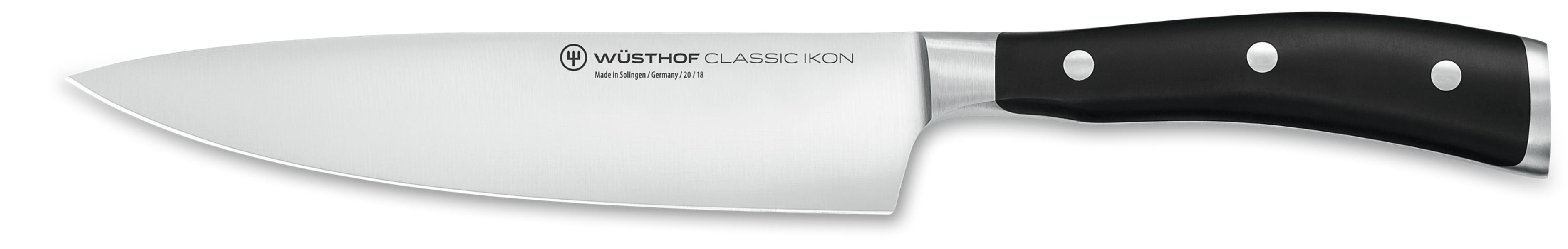 Classic Ikon Black Cook's Knife 18cm
