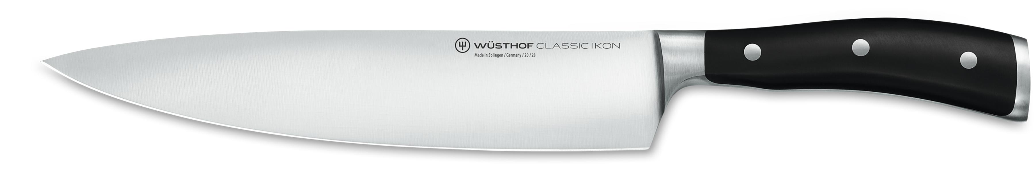 Classic Ikon Black Cook's Knife 23cm