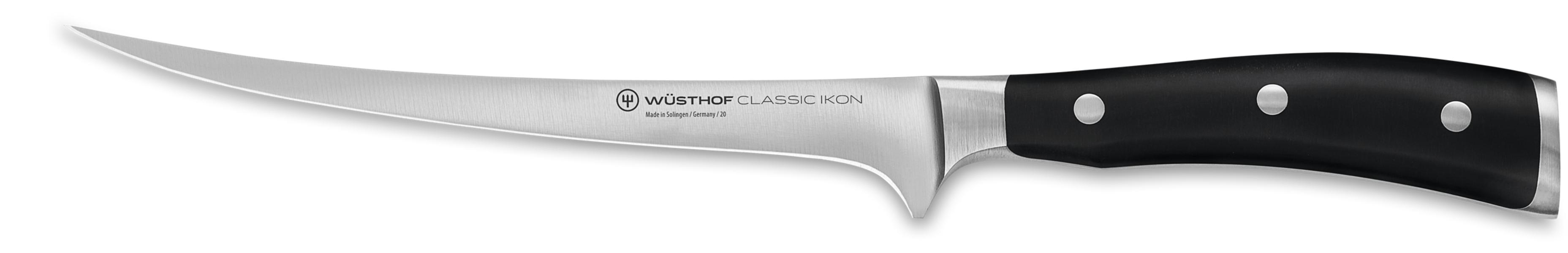 Classic Ikon Black Fillet Knife 18cm