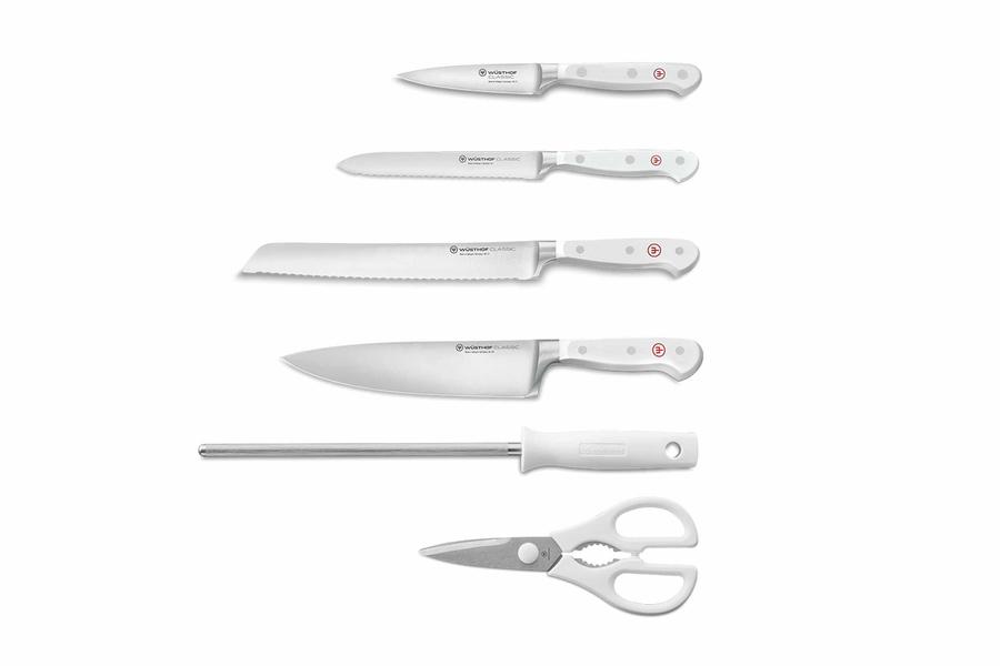 Design Block 7 Piece Set With Bread Knife