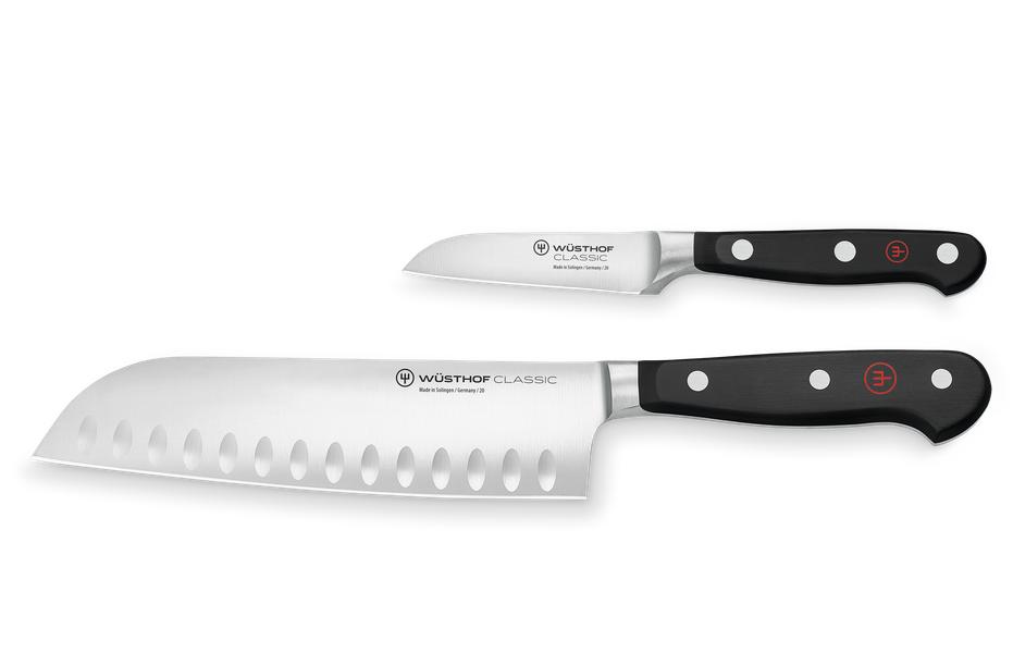 Classic Santoku and Paring Knife Set