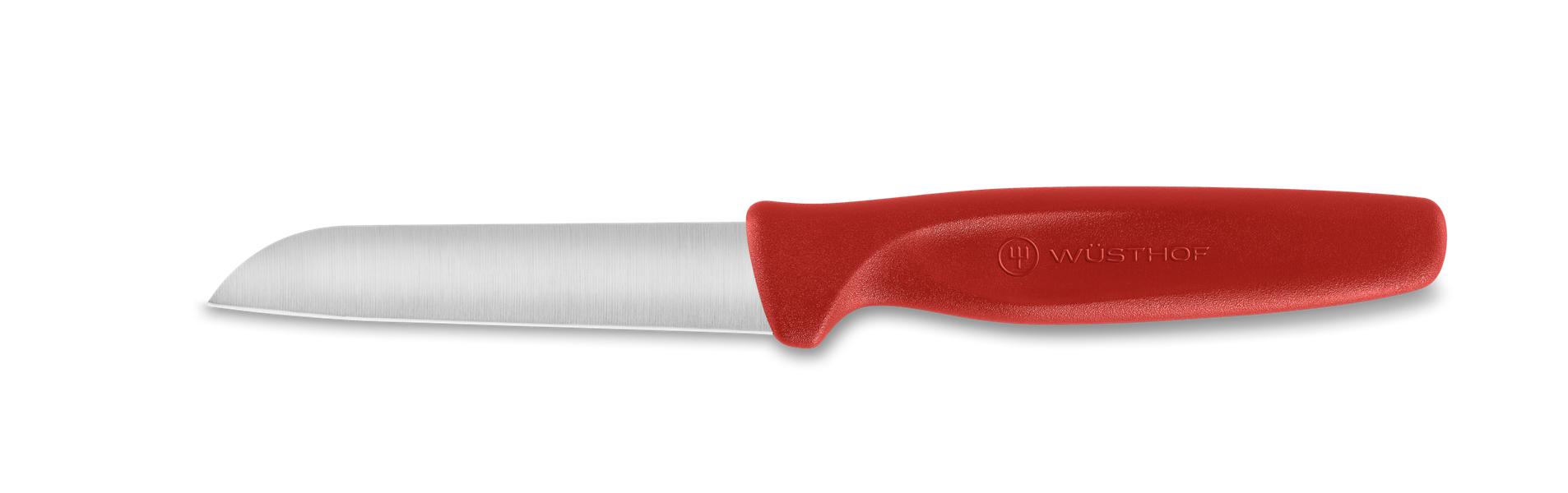 Create Bull Nose Paring Knife 8cm Red