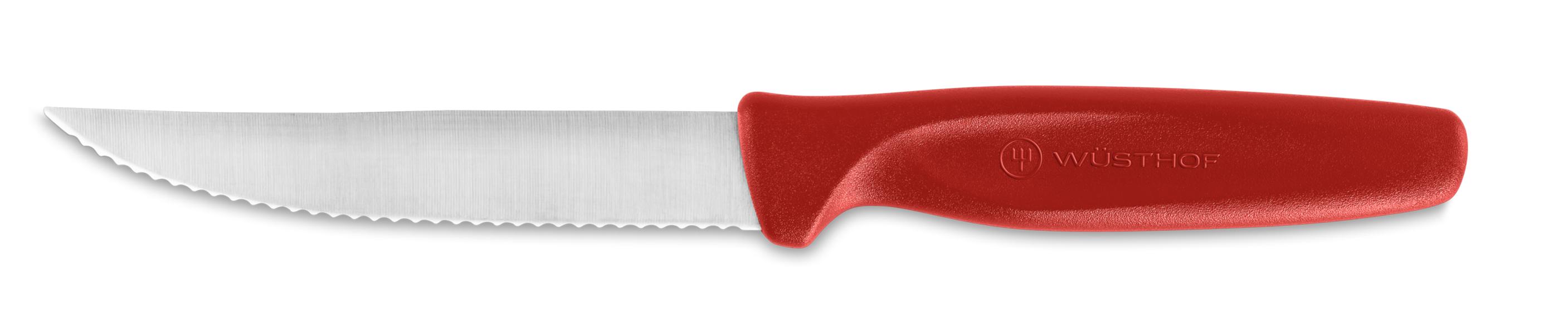 Create Pizza/Steak Knife 10cm Red