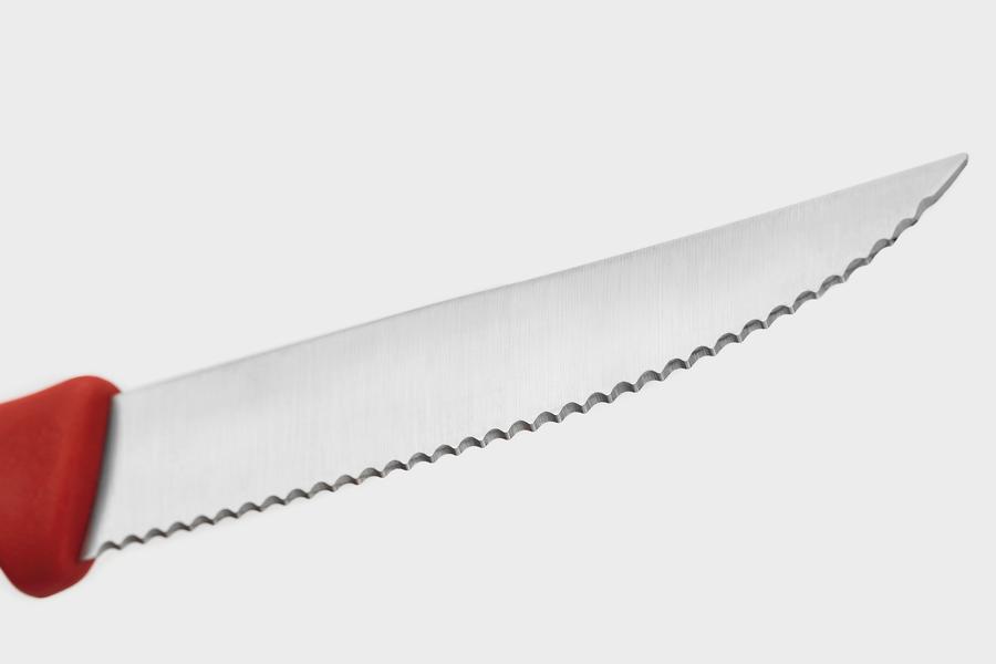 Create Pizza/Steak Knife 10cm Red